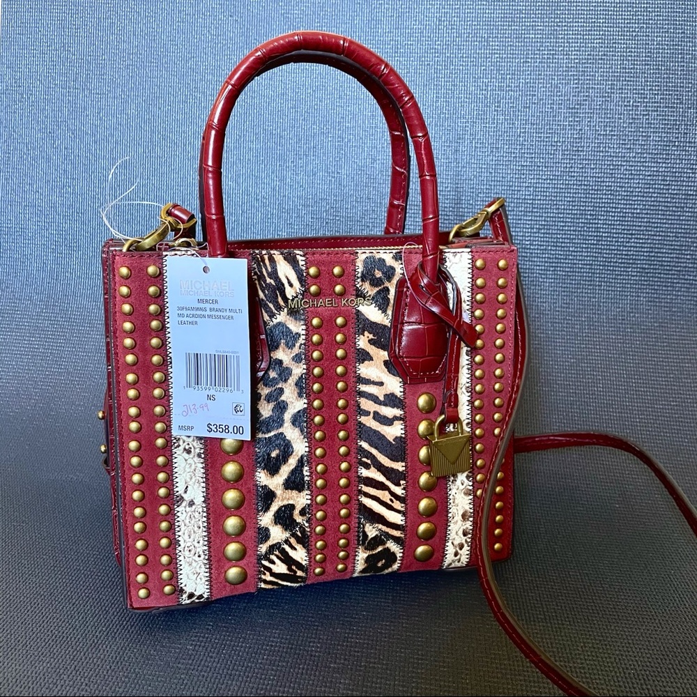 NWT Michael Kors Brandy Mercer Multi Bag